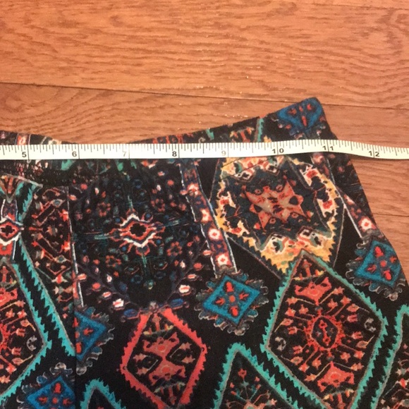 Women’s Boho Geometric Print Leggings Size Small - Picture 5 of 6